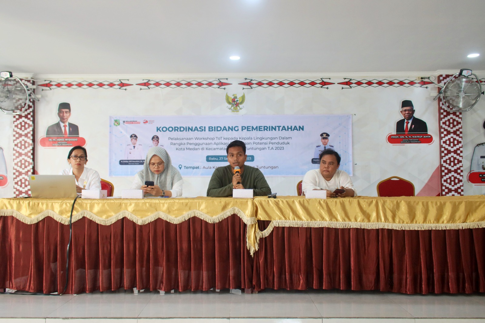 Percepatan Pendataan Potensi Penduduk, Kecamatan Gelar Sosialisasi Penggunaan Aplikasi Medan Smart City (Mercy)